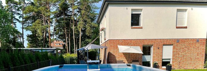 Traumhaus im grünen Wandlitz - gepflegt - 4-Zimmer -  ruhiger Garten in Seenähe -provisionsfrei – Mieter Pool