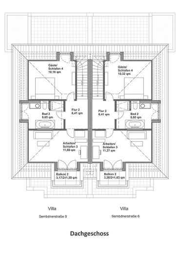 Komfortable idyllische Wohlfühloase / Erstbezug - fertiggestellt! – DG Sembdnerstr. 6 + 8