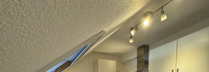 3-pokojowe mieszkanie na poddaszu w Leinach – Küche