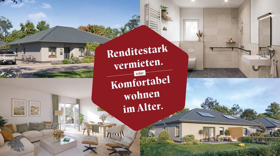 Neubau-Investment mit Steuervorteilen & KfW-Förderung - Bungalows für Senioren – Foto 1