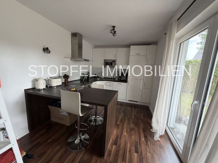 Moderne Terrassenwohnung mit Gartenanteil in Bielefeld - Jöllenbeck – Wohnessbereich