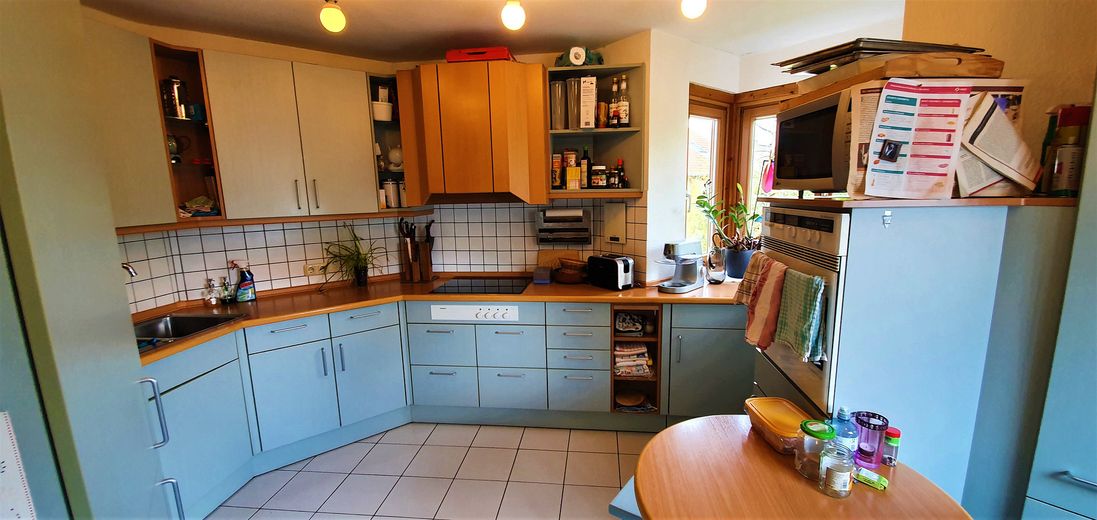 Viel Platz für die Familie am Marienbergpark – 160 m², 6 Zimmer, 2 Bäder, Südbalkon & Garage – Einbauküche mit vielen Extras