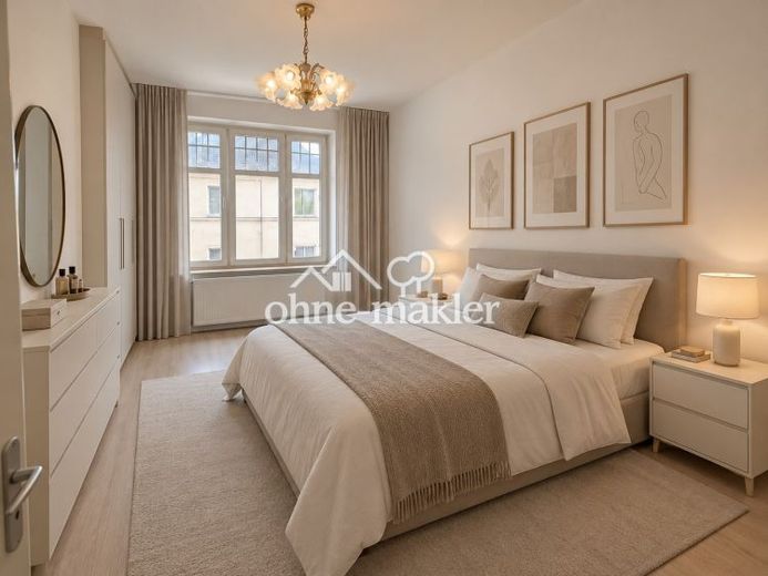 Schöne, modern renovierte 4-Zimmer-Wohnung zu vermieten – Foto 1