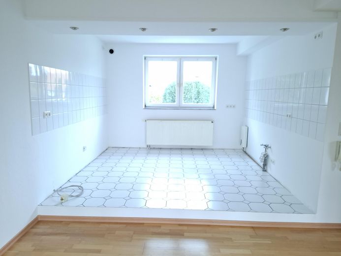 offener Küchenbereich geräumt