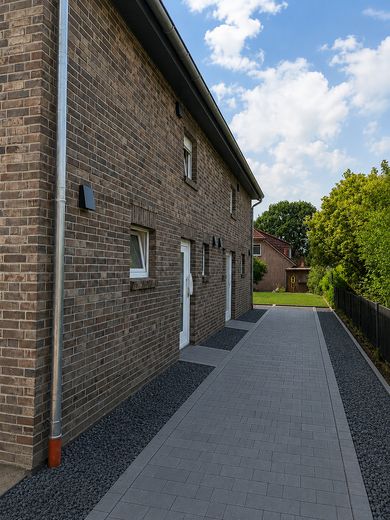 NEUBAU I ERSTBEZUG ! EXKLUSIVE DOPPELHAUS / DOPPELHAUSHÄLFTE in SELSINGEN, Nähe Zeven,Bremervörde – Aussenansicht