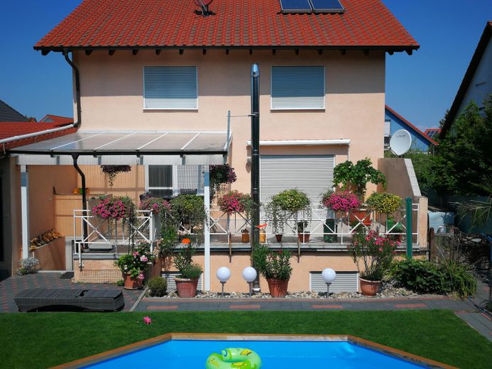 Gartenansicht Haus