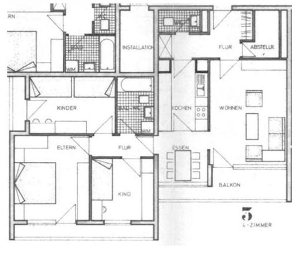 Großzügige und bezugsfreie 4,5 Zimmer Wohnung mit 3 Balkonen in Ludwigsfeld – Foto 8