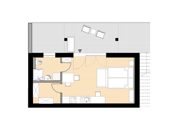 Neubau: vollmöblierte Businessapartments mit Panoramablick – 146 Apartment 6