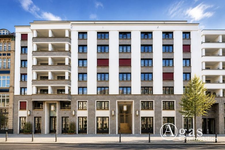Posizione eccellente! Appartamento di 3 locali con balcone e posto auto in autorimessa sotterranea a Berlin Mitte – Außenansicht
