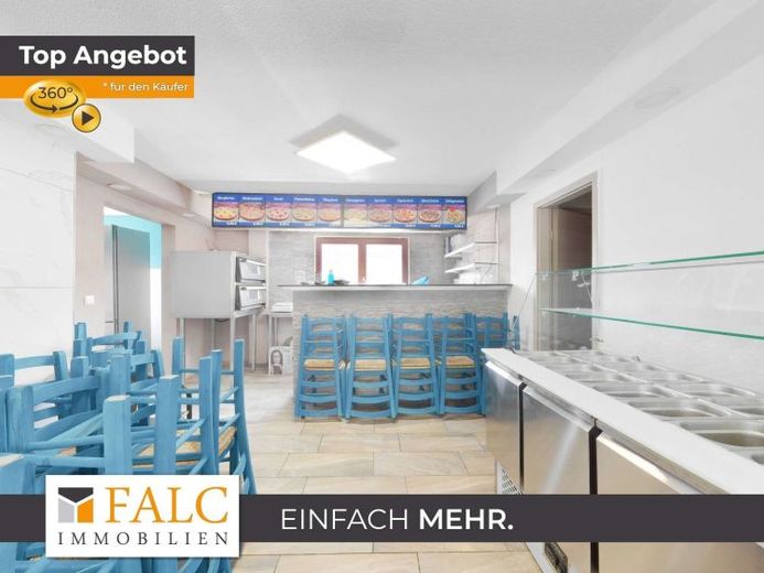 Attraktive Gewerbeimmobilie mit Eisdiele, Dönerladen und Wohnraum – Photo 1