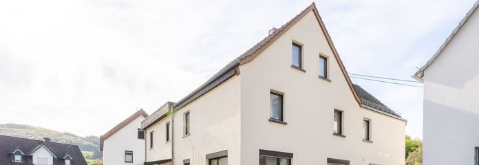 Blick auf das Wohnhaus