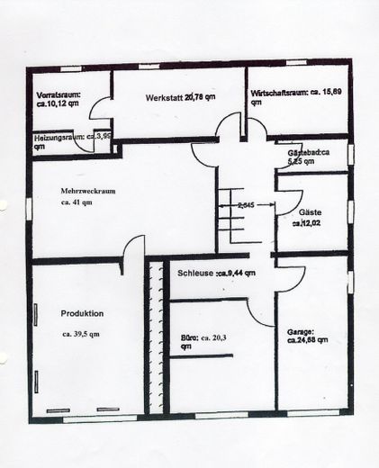 Immobile meravigliosamente situata con molteplici possibilità di utilizzo – Grundriss Souterrain