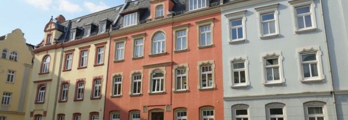 Zentrumsnahe 2-Zimmerwhg. in Zwickau - * bezugsfrei * Stil-Altbau 1902 * Kernsaniert 1999