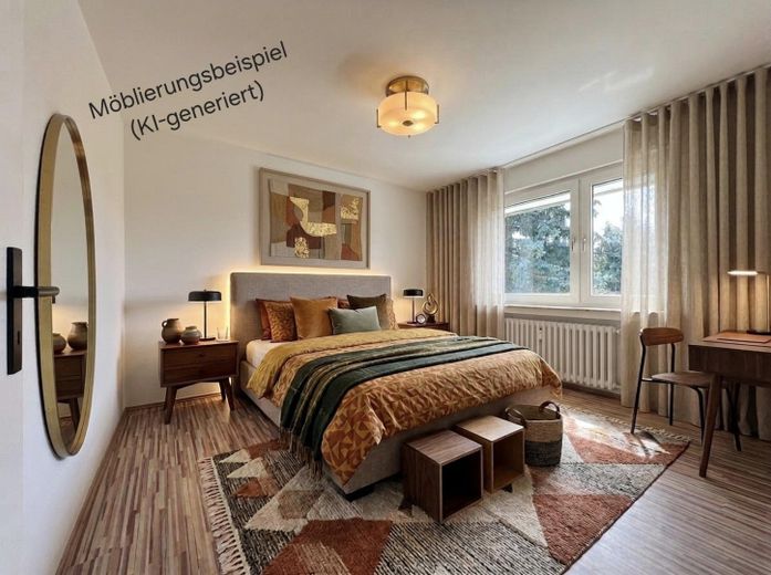 Gepflegte, helle 3,5-Zimmer-Wohnung mit Balkon, Aufzug & Grünblick am Gervinuspark – Foto 13