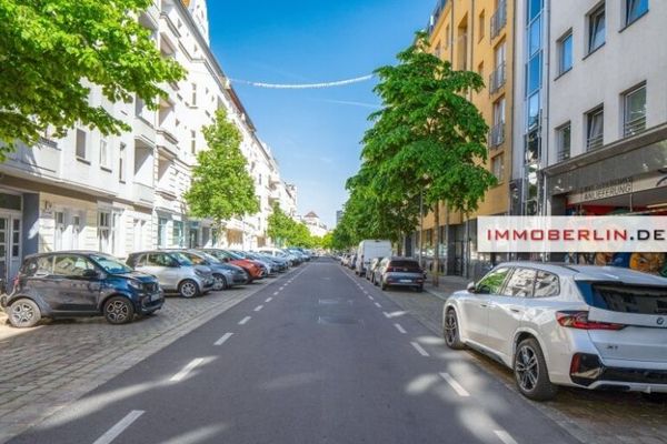 IMMOBERLIN.DE - Acogedor piso antiguo con tranquilo balcón en una bonita ubicación de barrio