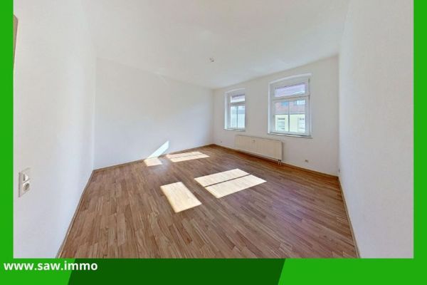 Helle 3-Raum-Wohnung im 1. Obergeschoss mit Gartennutzung