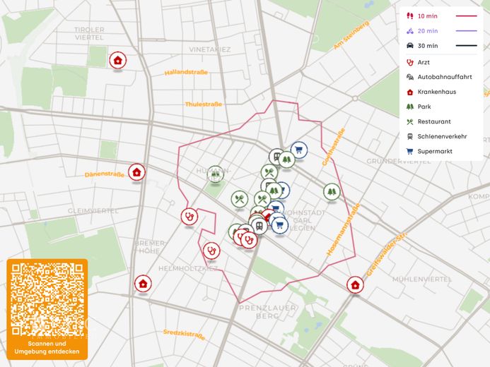 Zentrale Lage, sichere Mieteinnahmen - Gepflegte Wohnung als Investment – Karte
