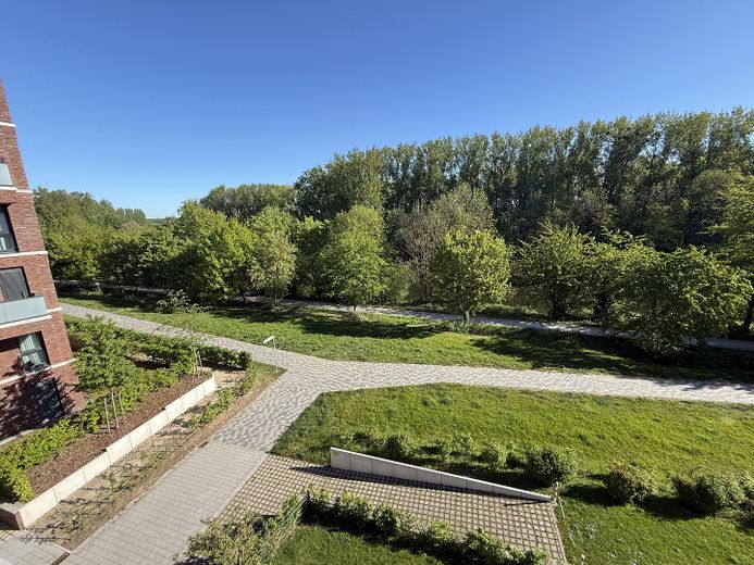 Exklusives Penthouse in der Wasserstadt Hannover-Limmer mit Blick ins Grüne / Keine Maklergebühren – Blick von Loggia 1