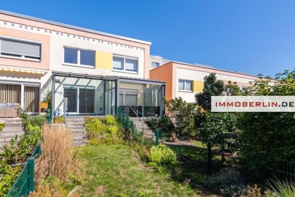 IMMOBERLIN.DE - Hausähnliche Wohnung mit Wintergarten, kleinem Westgarten