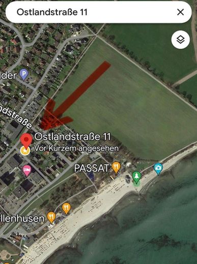 Lage , Strandnähe