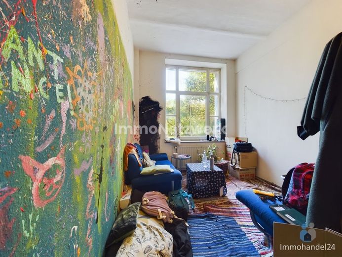 ***ideale ETW im Studentenwohnheim direkt am Blücherplatz***Denkmal – Wohnbereich mit Hochbett