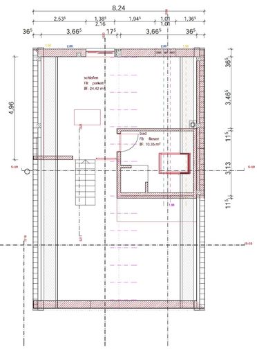 Grundriss Dachgeschoss