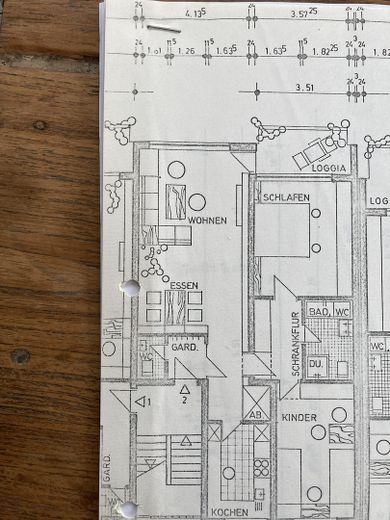 3,5 Zimmer Wohlfühlwohnung in Dortmund am Volksgarten – Grundriss