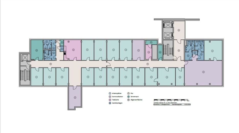 ATIK: Repräsentative Büroflächen in hervorragender Lage mit viel Tageslicht – 1. OG