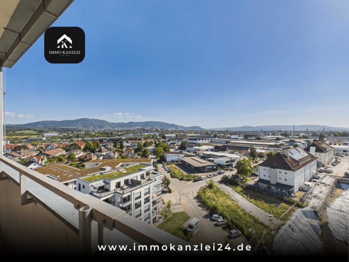 6,14 % Bruttomietrendite & Weitblick – vermietete 3-Zimmer-Wohnung in Offenburg – Foto 1