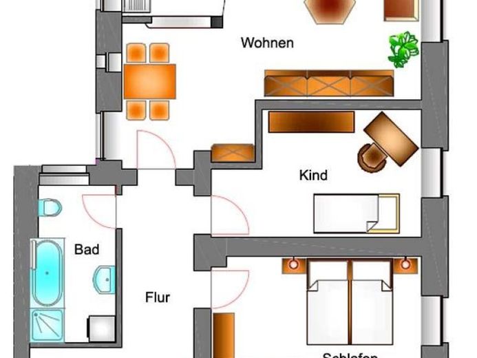 Bezaubernde Wohnung mit hochwertiger Ausstattung und Balkon! Lift! – Foto 1