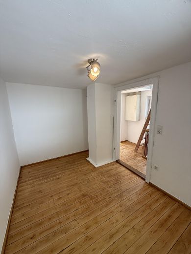 Kleines Häusle mit Charme und Weitblick – ruhig gelegen in Bopfingen-Schloßberg. – Schlafzimmer Foto 2