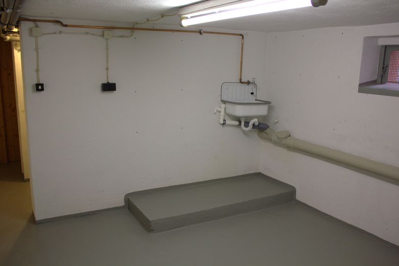 Platz für Wachmaschine.