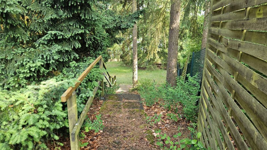 Weg zum unteren Plateau