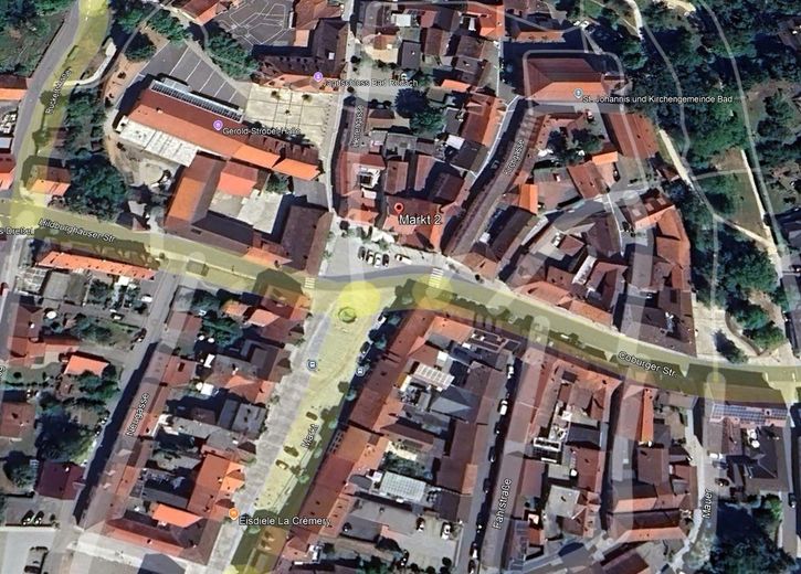 Lage Aufsicht Marktplatz 