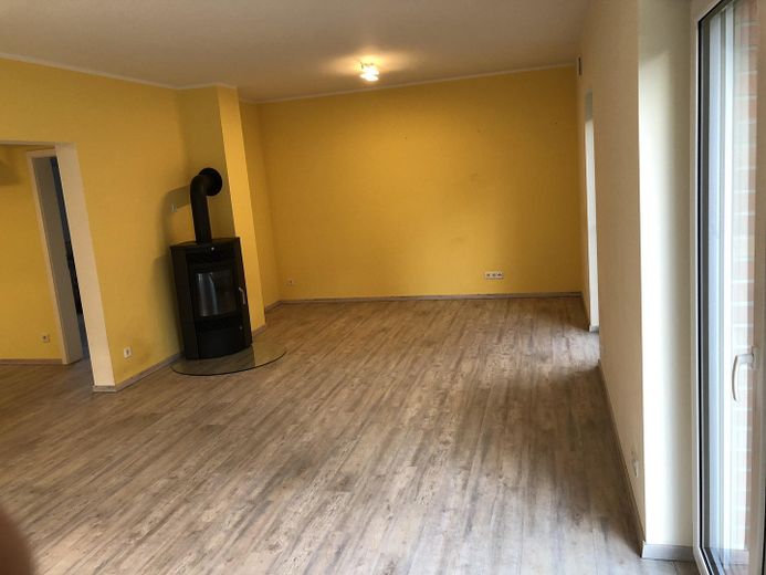 Wohnzimmer mit Kaminofen