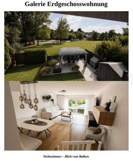 2 appartamenti di proprietà con caratteristiche di casa, giardino, doppio garage e circa 168 m² di superficie utile – Foto 3