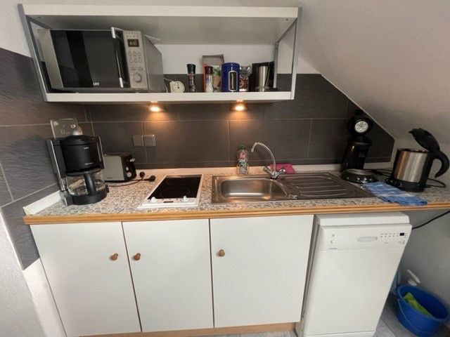 Appartment in Vollausstattung zur Bundespolizei fußläufig – Küche