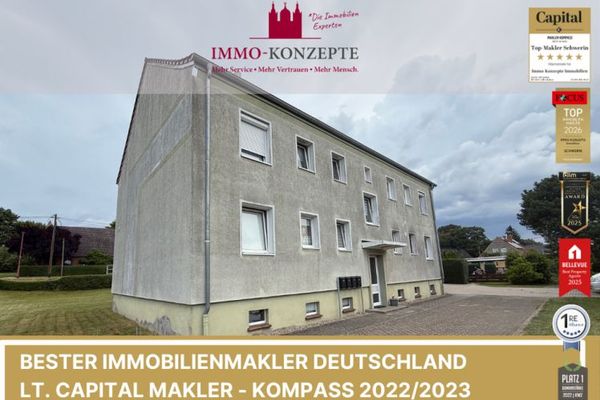 Kapitalanlage mit Mehrwert: Vermietete 3-Zimmer-Wohnung mit Garten & Garage