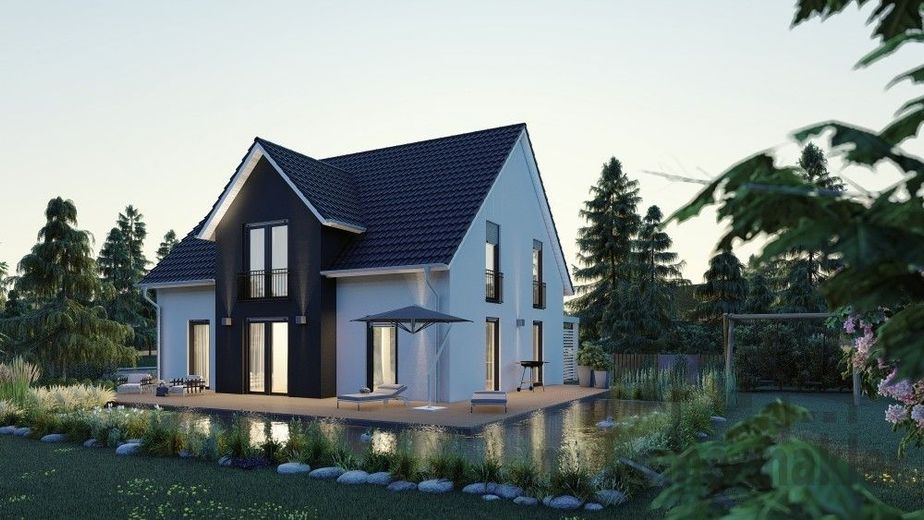 Ihre Altersvorsorge provisionsfrei vom Bauträger: ab 1.200EUR monatlich ins Eigenheim – Massivhaus 156