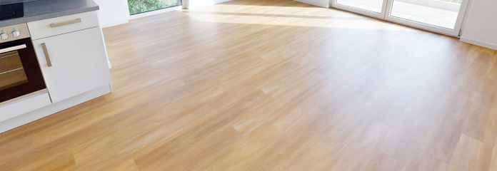 Oasi di benessere inondata di luce di 83 m²: moderno appartamento di 3 locali con balcone a Villingen – Ansicht I: Wohn- und Esszimmer