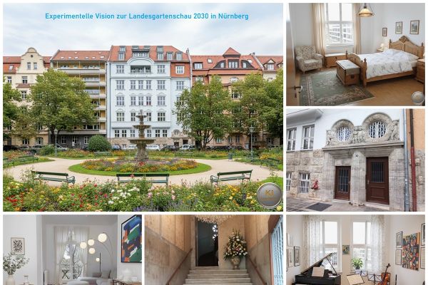 Schmuckstück: Denkmalgeschützte Altbauwohnung in AAA-Lage N-Wöhrd | Aufzug ++