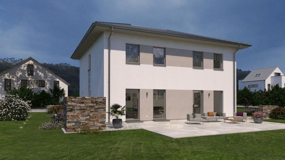 Zwei Familien STADTHAUS MIT ZAHLREICHEN HIGHLIGHTS. – Ansicht Garten