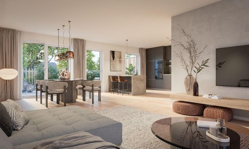 Family semi-detached house on the outskirts of Munich – Wohnen