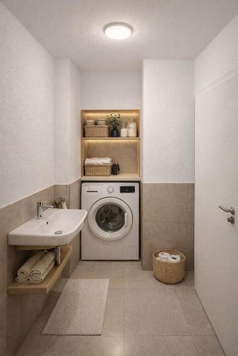 Zonder makelaarscourtage! Belegging (4,75% rendement) of eigen gebruik I Maisonnettewoning in Gartenberg – Gäste WC (Beispiel)