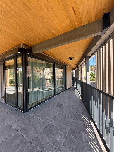 Wohnen im ökologischen Neubau Holzhaus *Energieeffizienzhaus 40+* – Foto 6