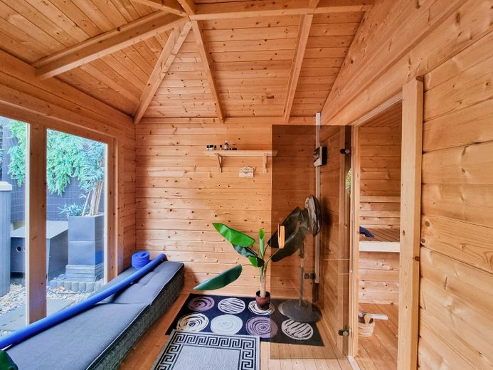 Sauna Vorraum