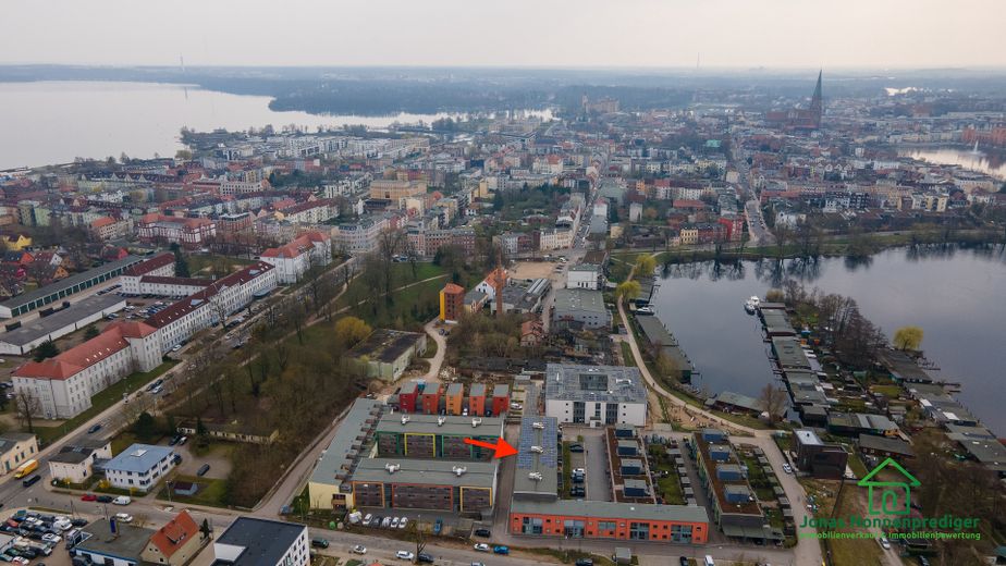 Lage zum Schweriner Schloss