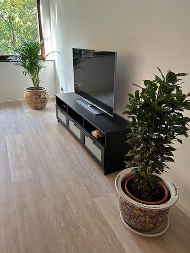 Möblierte Einliegerwohnung mit Gartennutzung und separatem Eingang sehr gute Ausstattung – Wohnzimmer