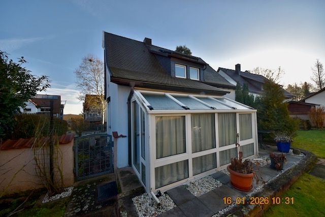 Saniertes Einfamilienhaus in Weinsberg – Wintergarten