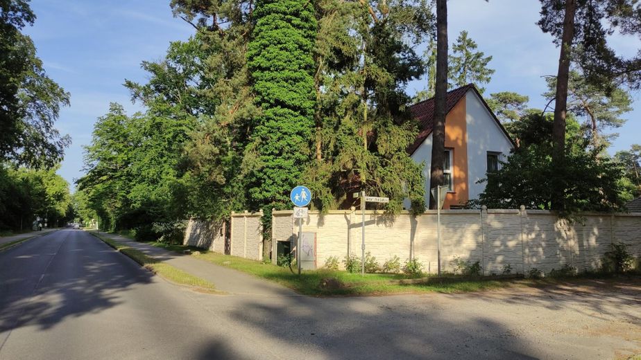 Ansicht von der Straße 